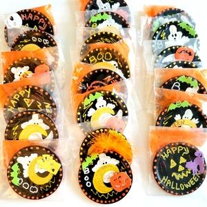 21 Hand Painted Halloween Pins